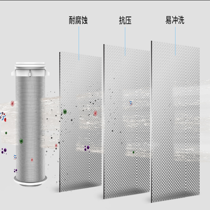 铜前置过滤器家用自来水井水中央管道机全屋反冲洗大流量净水器