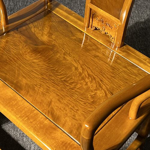 金丝楠木小叶桢楠独板家具四方桌家用中式客厅多功能边几阳台水波 - 图3