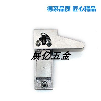 MS503电柜锁平面锁 圆点按钮弹跳锁 消防配电箱机柜门锁左右603 - 图2