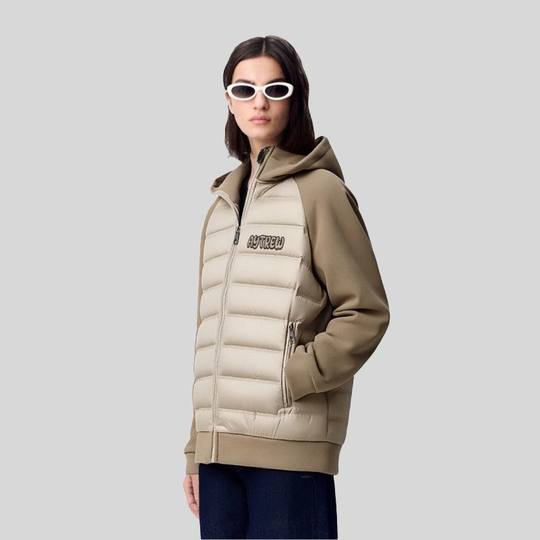 AYTREW 男女同款冬季情侣短款立领保暖面包服多巴胺棉服外套