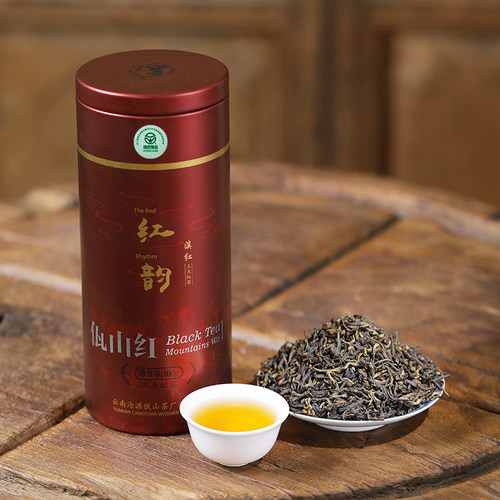 佤山 云南滇红茶 特级浓密花香型滇红茶云南大叶种 散茶红韵100g - 图3