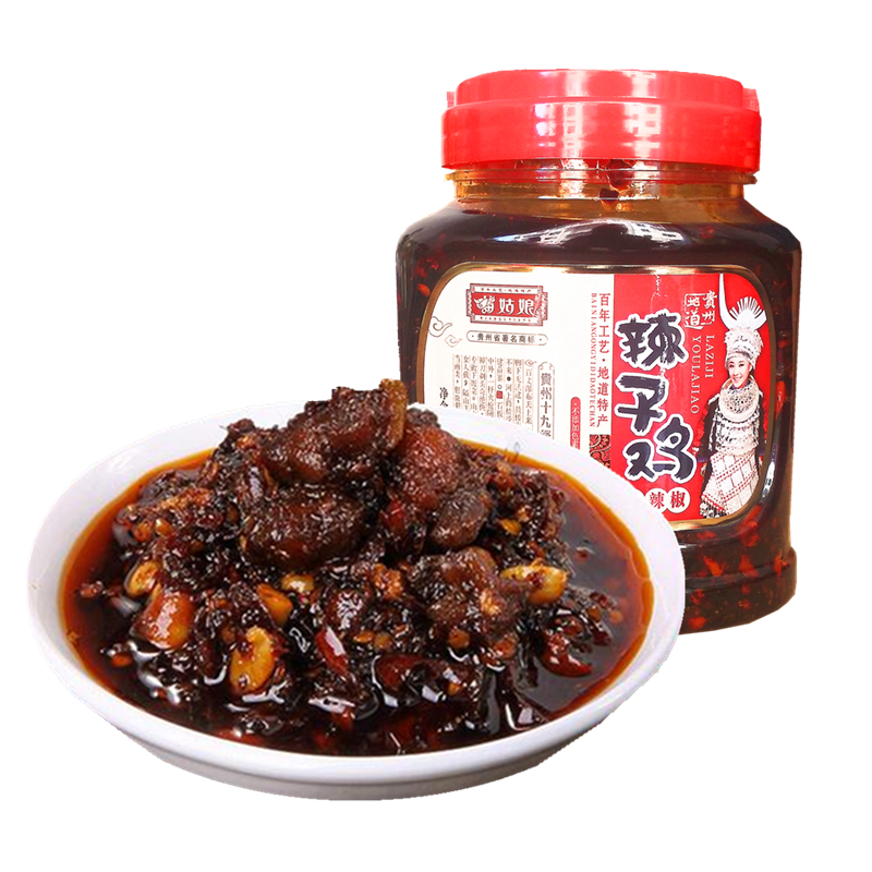 苗姑娘贵州特产油辣椒下饭牛肉酱辣子鸡肉丝泡椒油泼辣子香而不辣,淘宝优惠券,粉丝福利购,淘宝优惠卷