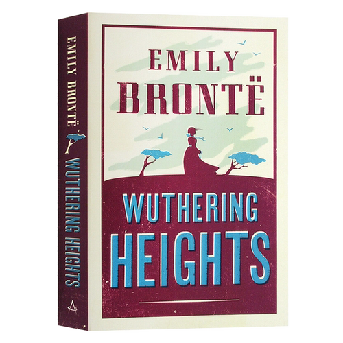 呼啸山庄 英文原版 Wuthering Heights 艾米莉勃朗特 英版 经典文学名著 课外阅读 搭简爱 飘 蝴蝶梦 弘书阁英语文库十大经典之一 - 图0