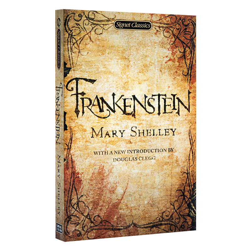 弗兰肯斯坦 科学怪人 英文原版 Frankenstein 玛丽雪莱 MaryShelley 首部科幻小说 课外阅读 搭黑暗物质 时间机器 隐身人 沙丘Dune - 图0