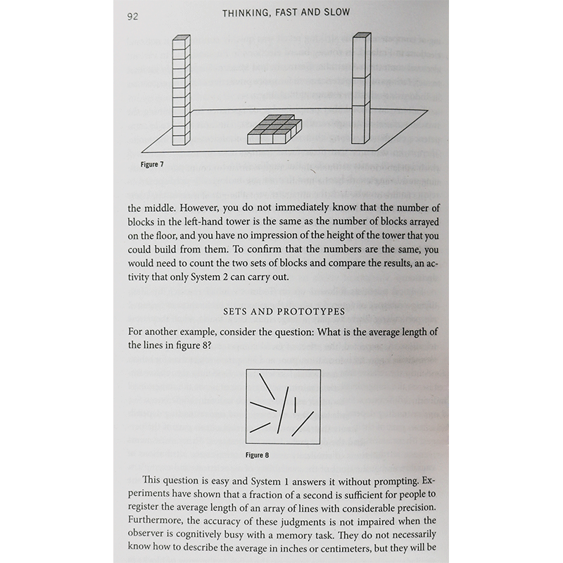 思考快与慢 英文原版 Thinking Fast And Slow 丹尼尔卡尼曼 诺奖作品 快思慢想 经管畅销书 心理学 搭原子习惯 被白痴包围 失联 - 图2