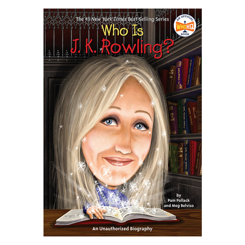 谁是J.K.罗琳 WHO IS J.K. ROWLING英文原版世界名人传记《哈利·波特》作者英语读物章节书学生课外阅读弘书阁原版进口-图0