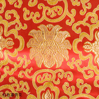 Buddha table cloth dragon pattern cloth yellow Tibetan fabric