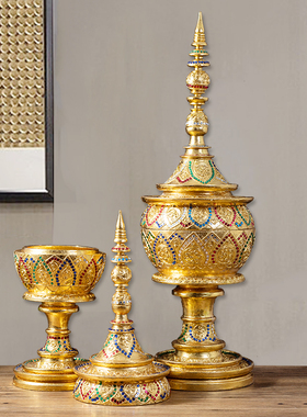 泰国佛塔摆件东南亚风格家居饰品