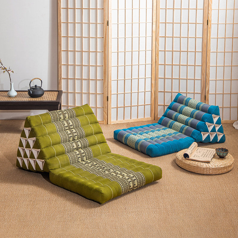 泰国飘窗垫三角靠垫家用沙发靠枕大靠背腰靠榻榻米窗台垫午休躺垫,淘宝优惠券,粉丝福利购,淘宝优惠卷