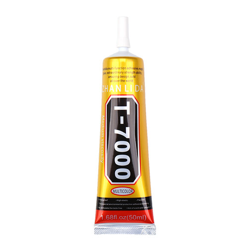 特价批发手机维修胶水后盖50ml自带针头T7000黑色软胶B7000透明胶 - 图3