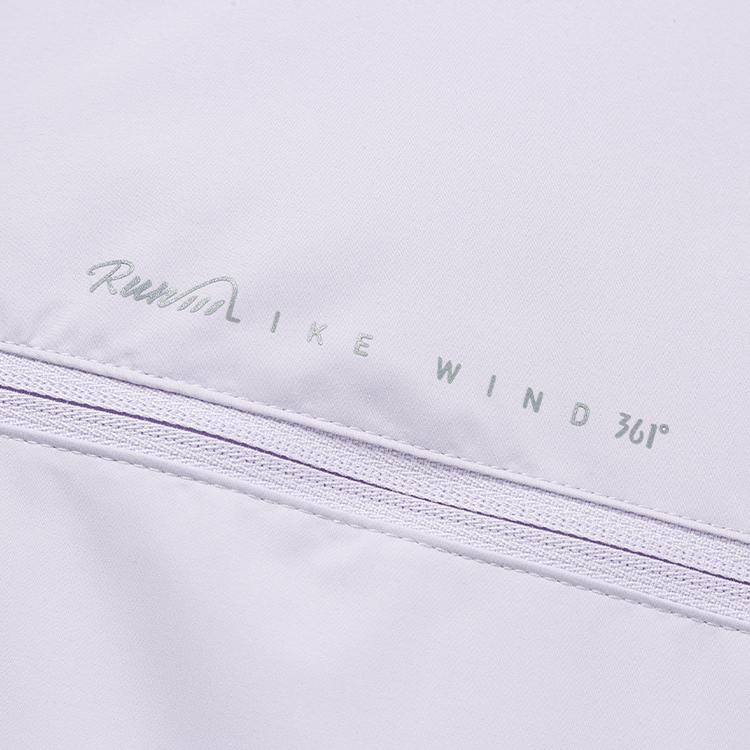 361度女式运动外套绒里加厚保暖连帽户外风衣冬季新品562542053A