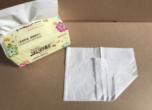 宝丽格系列原木抽纸餐巾纸纸巾20包整箱家庭装卫生纸家用实惠面巾 - 图0