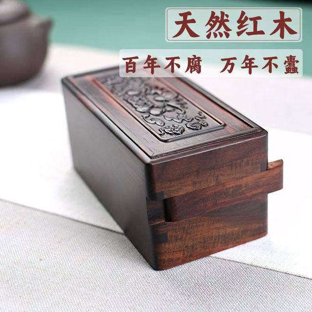 Green wood color rosewood stamp box