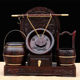 Mahogany three-piece wedding dowry descendants treasure bucket