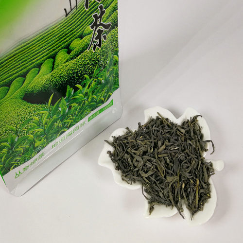 新茶叶海南高山云雾丛意绿茶250g袋装五指山富硒地散装白沙绿茶 - 图0
