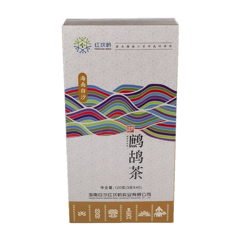 海南特产白沙红坎岭鹧鸪茶120g礼盒装夏季凉茶小包装养生花草茶叶 - 图3