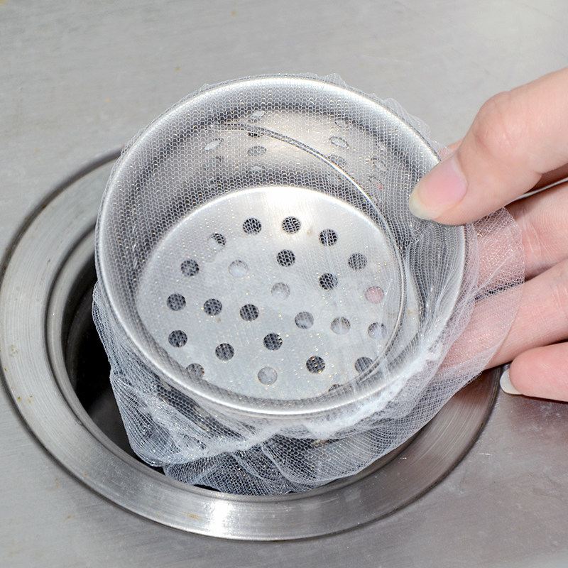 厨房排水口残渣过滤垃圾袋防堵塞菜盆隔水袋水槽垃圾过滤网水切袋,淘宝优惠券,粉丝福利购,淘宝优惠卷