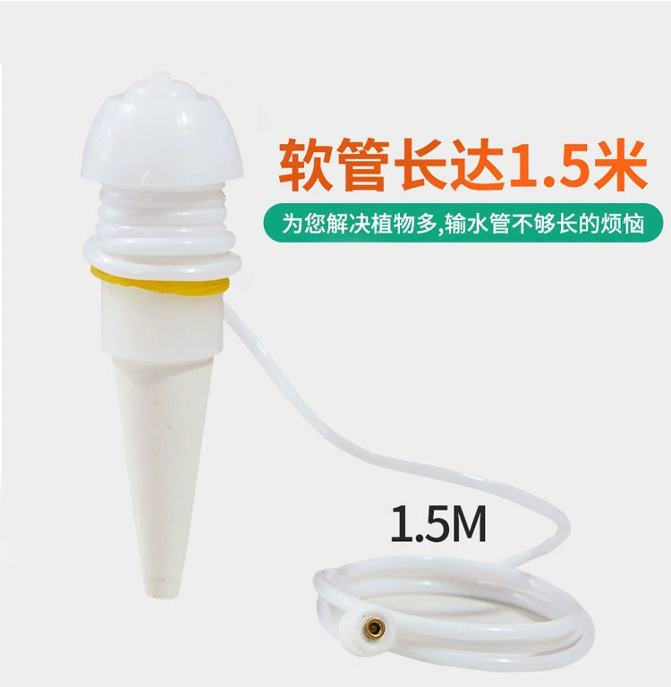 出差自动定时浇花器淋花滴水器喷头滴灌系统浇灌器懒人自动渗水器 - 图0