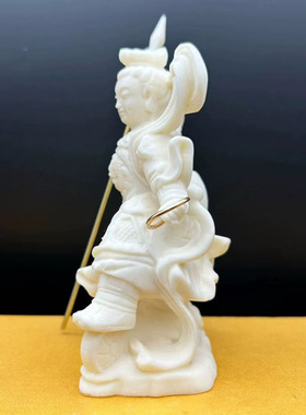 金匠大作吒三太子摆件神像中坛元帅工艺品人物车载家居供奉保平安