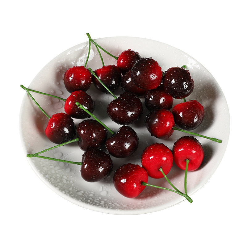 仿真樱桃模型红黄车厘子泡沫塑料假水果拍摄道具橱窗装饰认知教具,淘宝优惠券,粉丝福利购,淘宝优惠卷