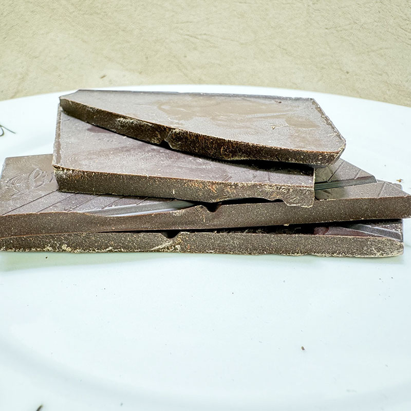 原装特醇排块装90%可可黑巧克力 海盐味黑巧克力制品 进口临期