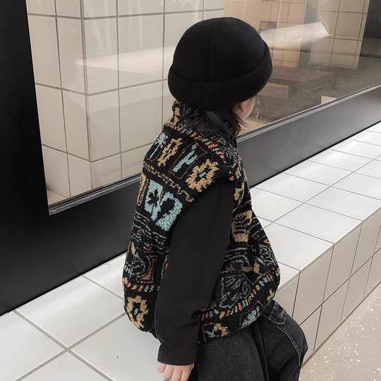 Children's clothing boys' vest thickened vest