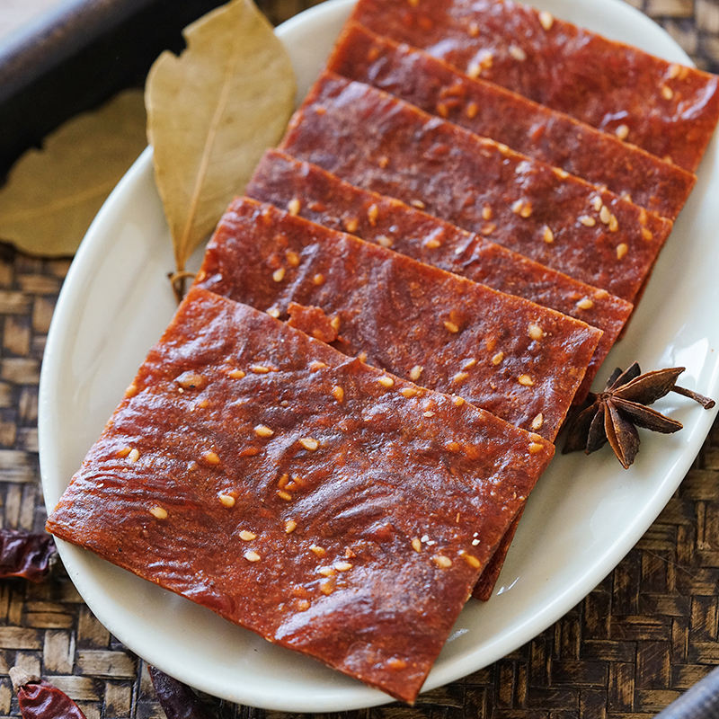 夏午三点 酥脆肉脯休闲小吃即食猪肉干解馋网红办公室小零食 - 图0