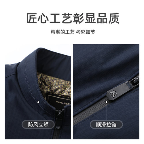 一线撤柜撤标2023年男士新款经典百搭休闲立领加绒保暖黑金棉服 - 图2