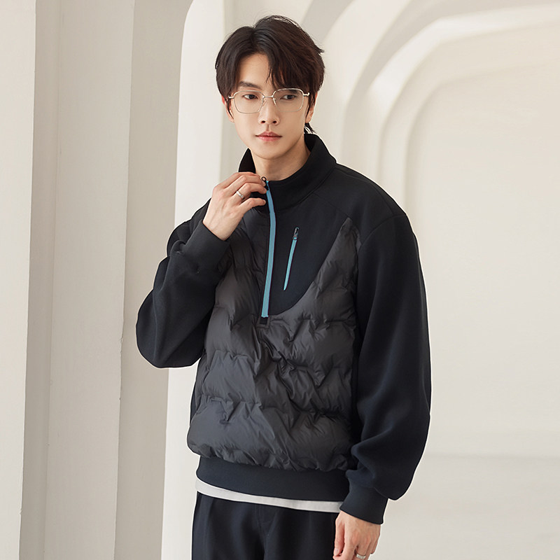 撤标撤柜(N)2025年冬季男士新款休闲简约时尚保暖轻薄羽绒外套,淘宝优惠券,粉丝福利购,淘宝优惠卷
