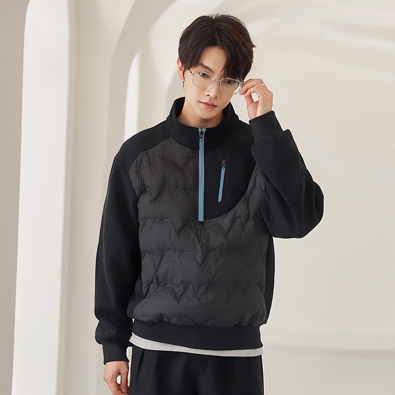 撤标撤柜(N)2025年冬季男士新款休闲简约时尚保暖轻薄羽绒外套,淘宝优惠券,粉丝福利购,淘宝优惠卷