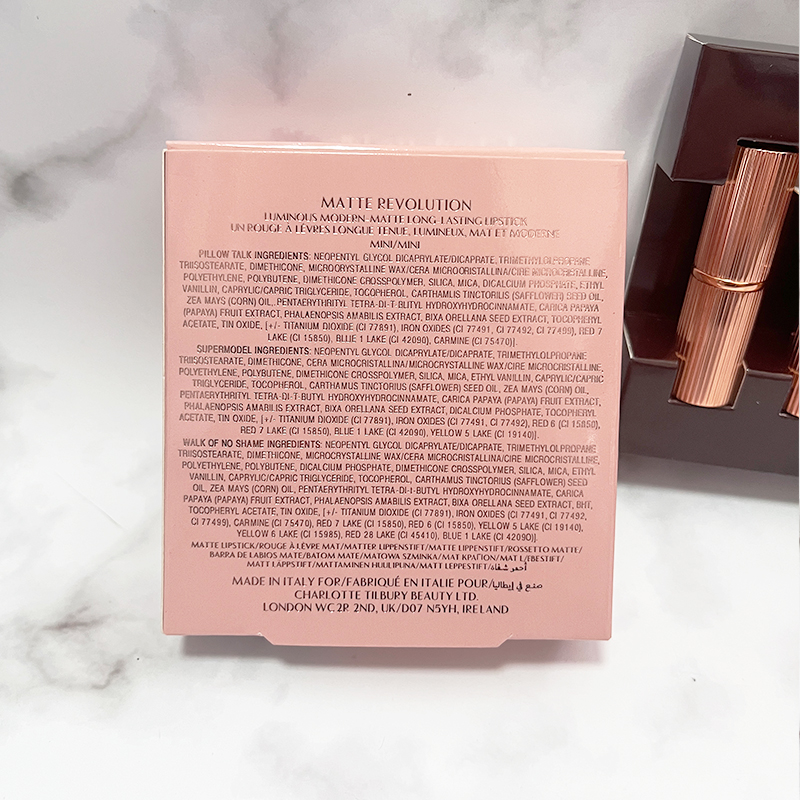 Charlotte Tilbury/CT哑光中样口红三件套迷你3支*1.5g限定礼盒装 - 图1