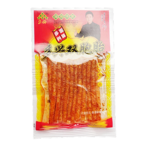 多兴辣条双胞胎辣片8090后儿时怀旧校园休闲小吃零食面筋10袋包邮 - 图3