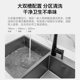 Jomoo kitchen handmade sink thickened 304 stainless steel