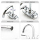 Jomoo hot and cold old-fashioned washbasin swivel faucet