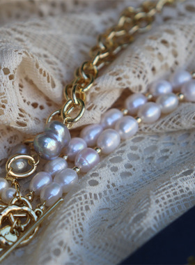 设计巴洛克珍珠无品牌金属珍珠