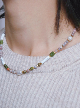 设计款天然石淡水珍珠男女通用