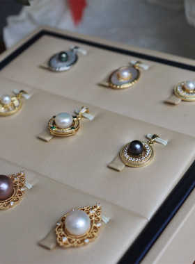 女款淡水珍珠海水珠吊坠