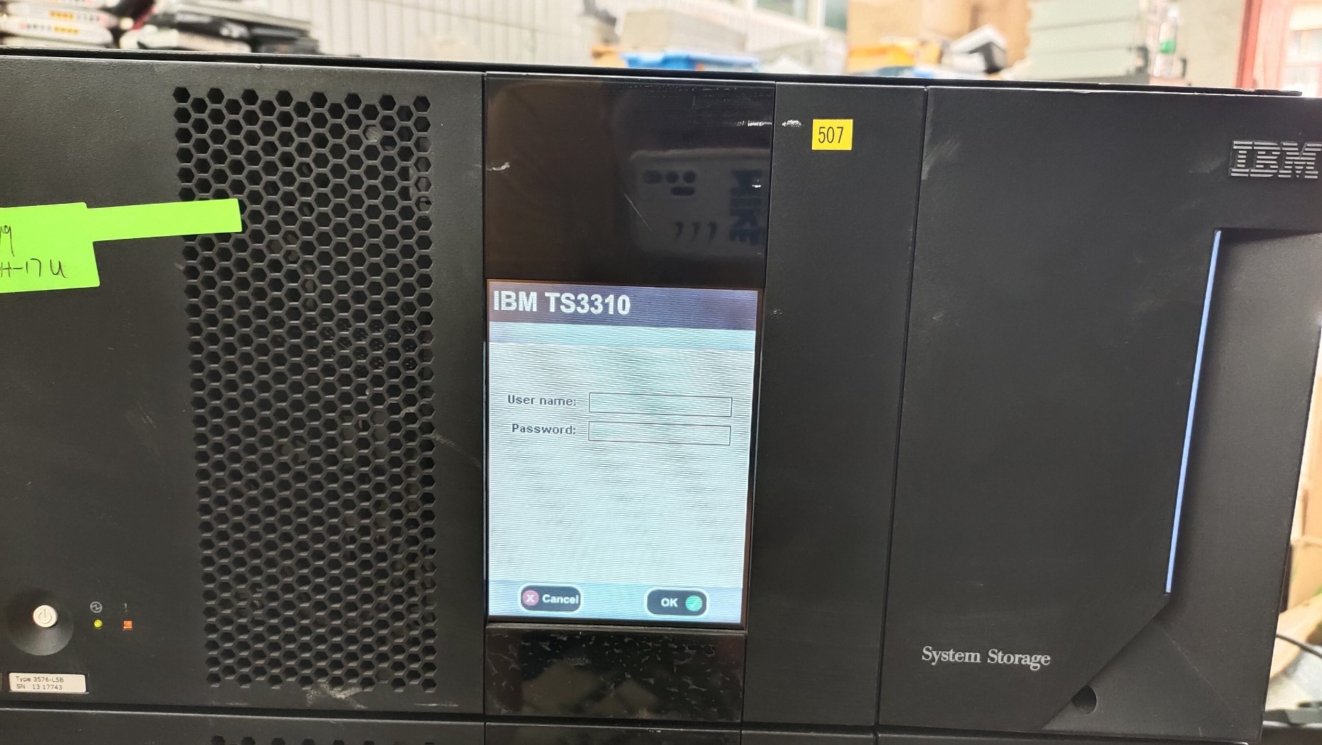 IBM System Storage TS3310磁带库议价-图0