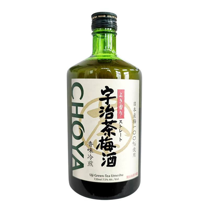 日本宇治茶梅酒蝶矢俏雅抹茶青梅子酒CHOYA进口网红绿茶果酒720ml-图3