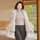 Mother's winter velvet thickened imitation fur jacket