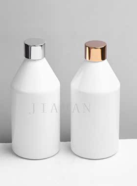 白色电化铝塑料乳液瓶
