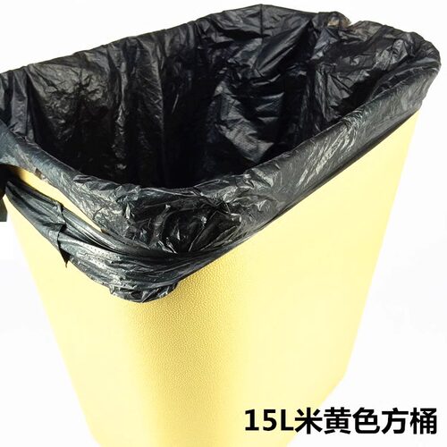 酒店垃圾桶 加厚耐摔客房简便纸篓 ktv办公室阻燃夹缝卫生间商用 - 图0