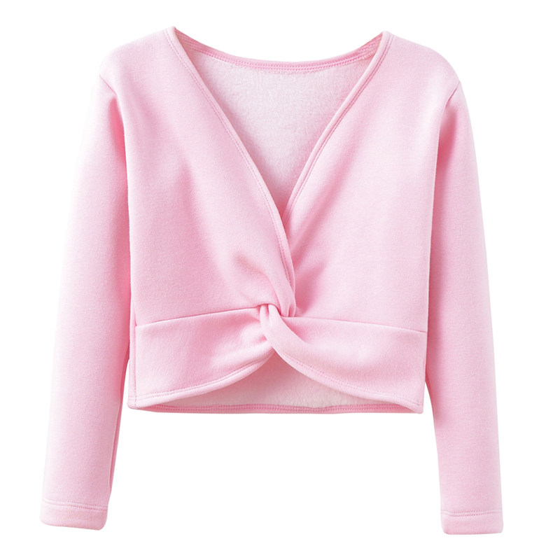 舞蹈服儿童女童练功服秋冬中国舞加厚毛衣外套长袖加绒披肩小坎肩,淘宝优惠券,粉丝福利购,淘宝优惠卷