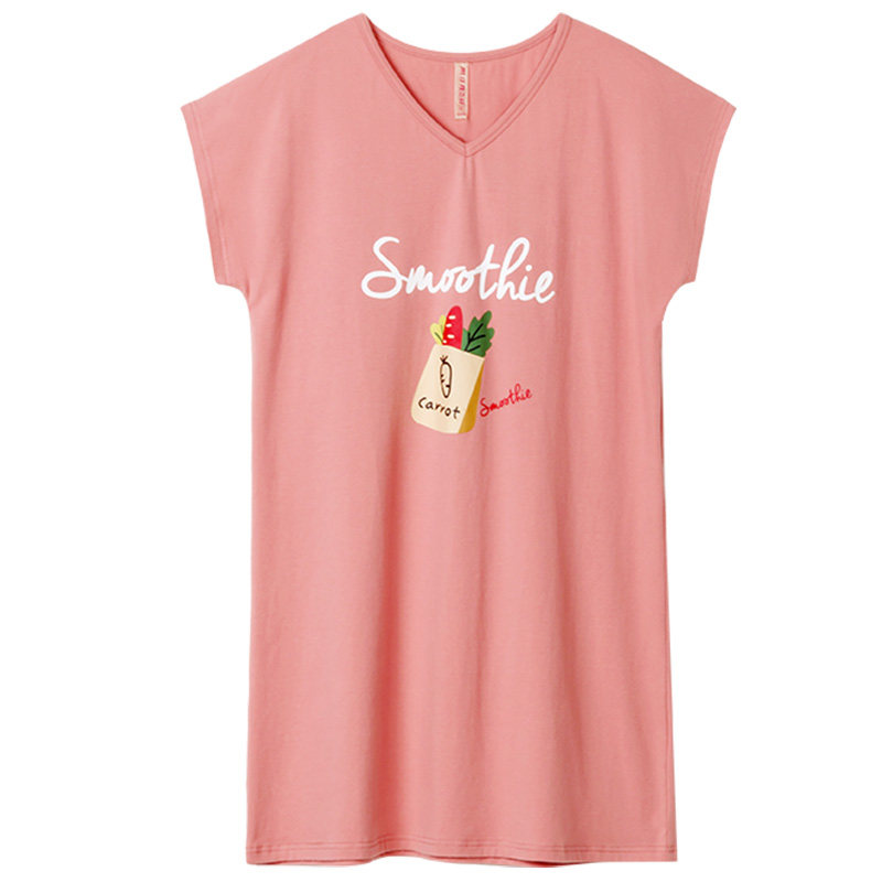 玛伦萨2022年新款纯棉夏宽松裙睡裙 玛伦萨睡裙