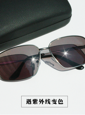 智能偏光墨镜方框驾驶个性遮阳