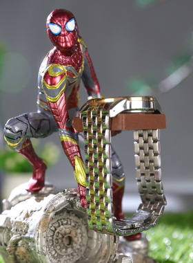 树脂手表支架桌面创意蜘蛛侠摆件