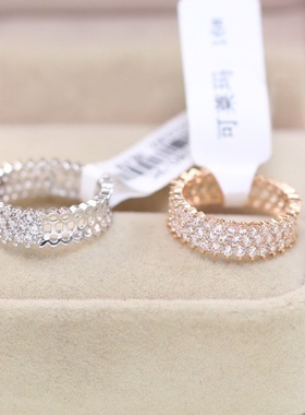 饰品镀金微镶钻韩版时尚风戒指