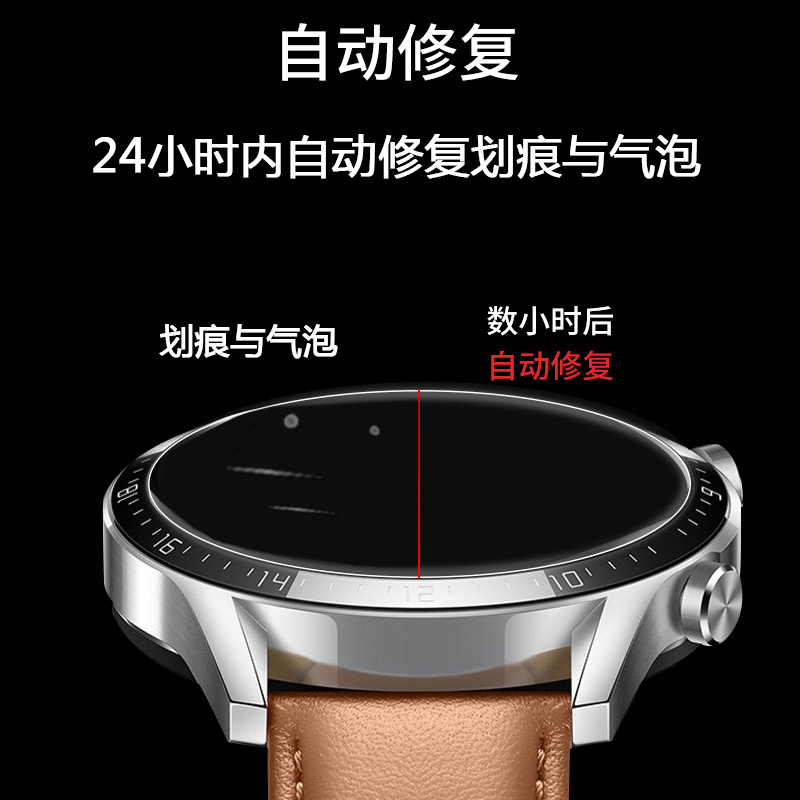 适用小米Redmi红米手环BAND2/Smart Band 8 Active/Watch3Active手表膜贴膜全屏水凝膜防爆软膜非钢化膜 - 图2