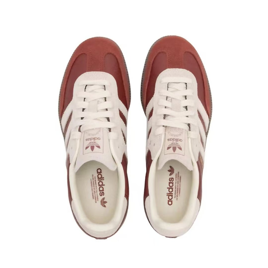 adidas originals SAMBA OG 红色 男女同款 舒适百搭板鞋JI3216,淘宝优惠券,粉丝福利购,淘宝优惠卷