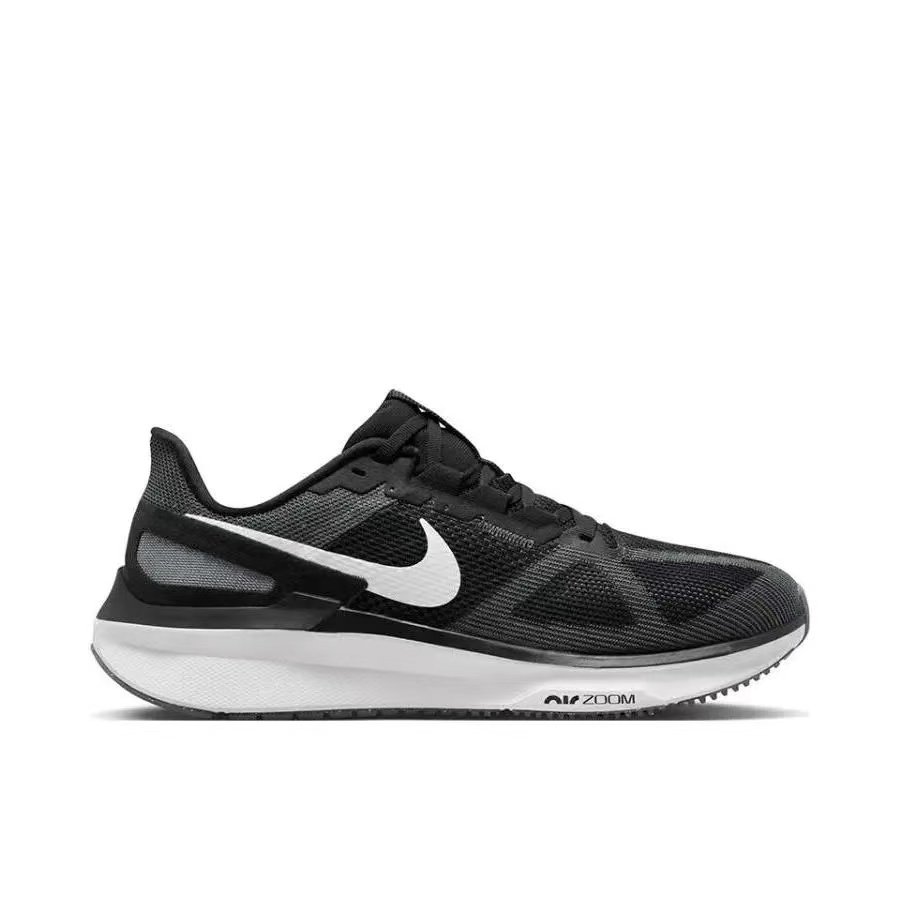 耐克Nike Zoom Structure 25 黑色 男款舒适低帮跑步鞋DJ7883-002,淘宝优惠券,粉丝福利购,淘宝优惠卷